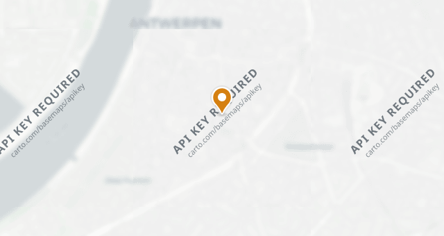 Map showing Bar Bulot Antwerpen