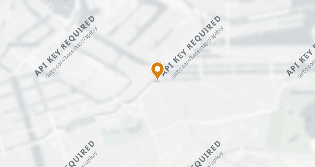 Map showing Café Wu