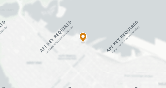 Map showing The Lobby Lounge & RawBar