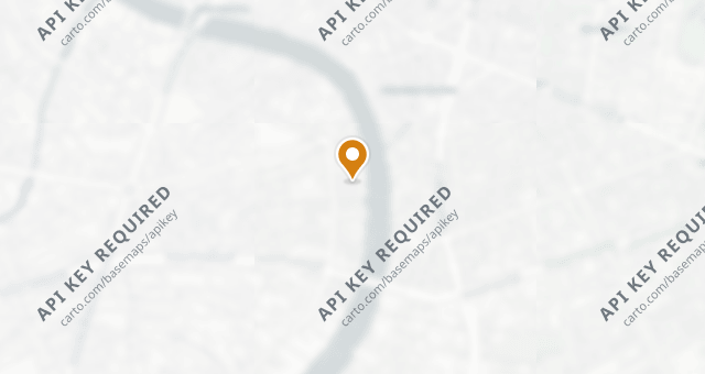 Map showing Blue by Alain Ducasse