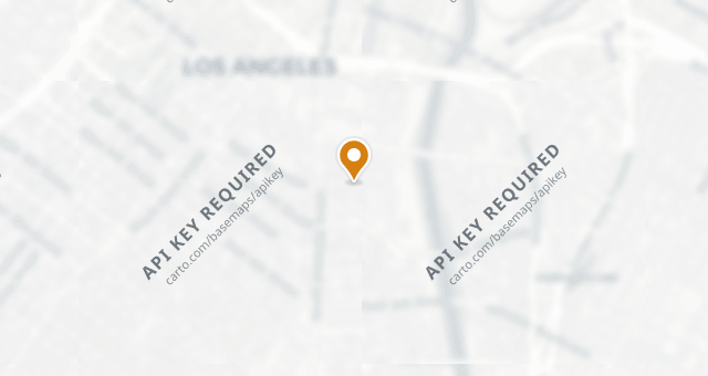 Map showing LA Cha Cha Chá