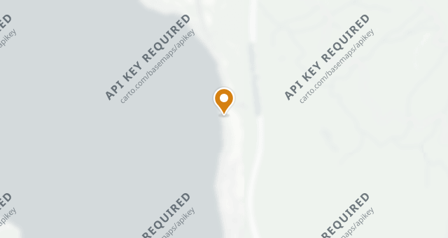 Map showing Hosteria del Platano