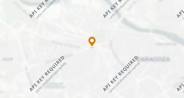 Map showing Bon Aire