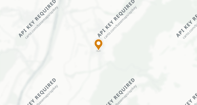 Map showing Auberge des Montagnards