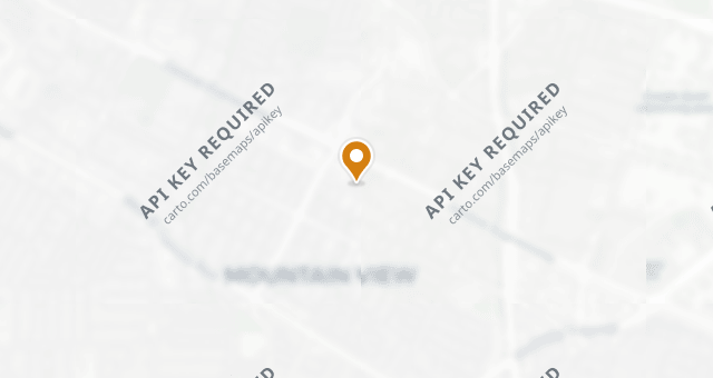 Map showing Chez TJ