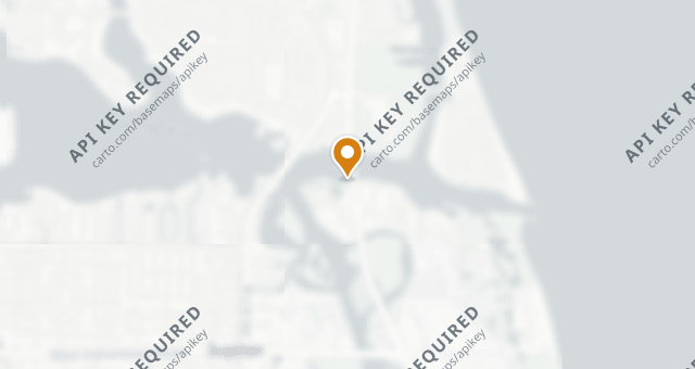 Map showing 1000 North
