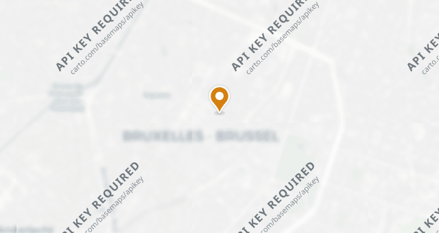 Map showing Aux Armes de Bruxelles