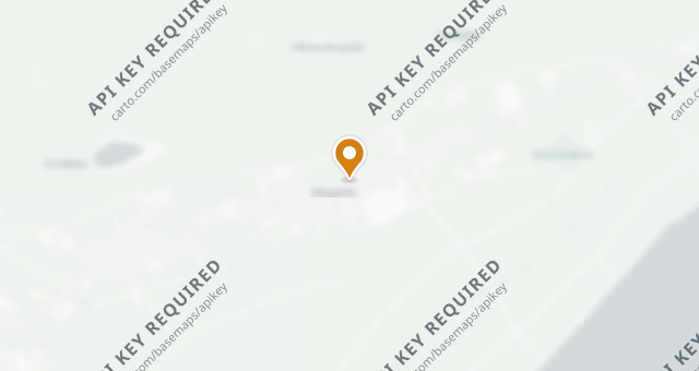 Map showing AEST