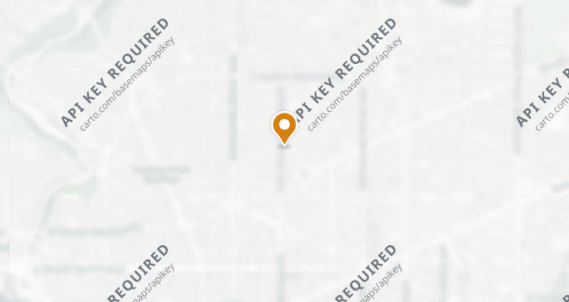 Map showing Le Diplomate