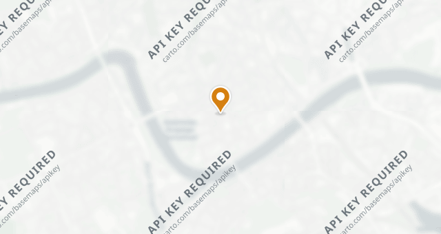 Map showing Restaurant Estragon