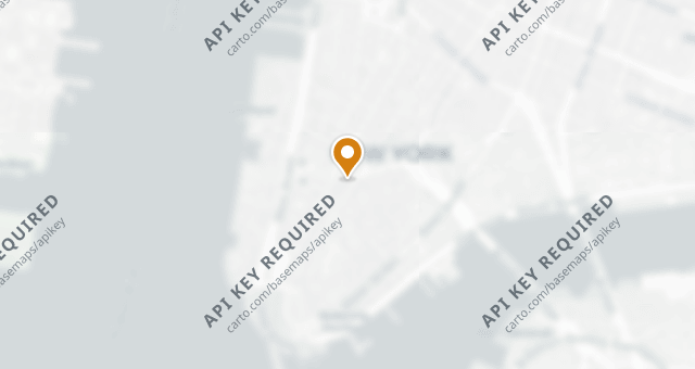 Map showing Nobu Downtown