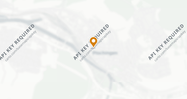 Map showing Gasthaus Cervus