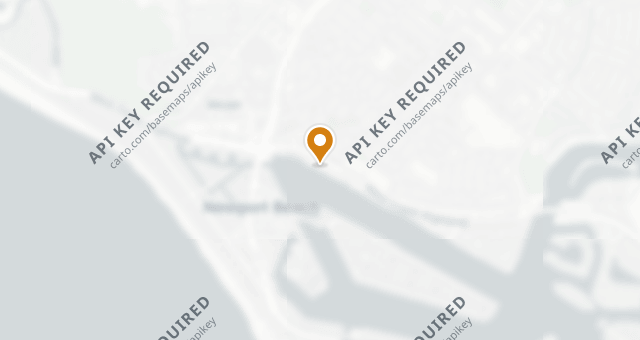 Map showing Rusty Pelican