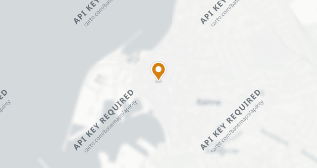 Map showing Det Røde Pakhus