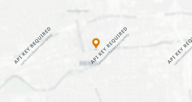 Map showing French Quarter Restaurant