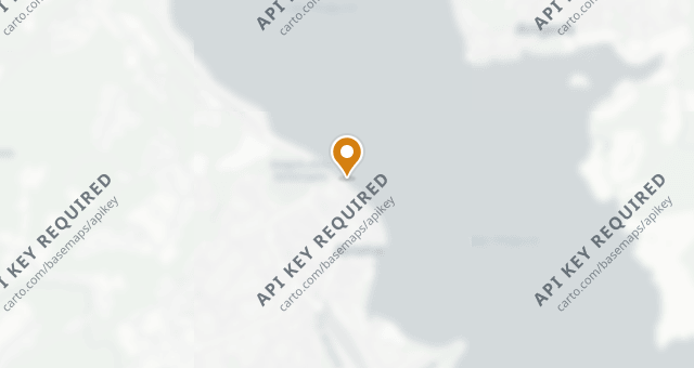 Map showing Blu