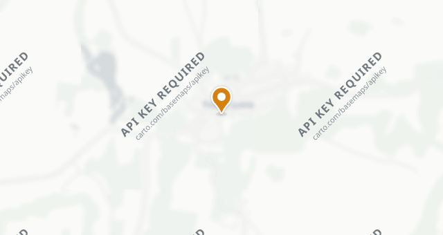 Map showing Auberge de la Grive