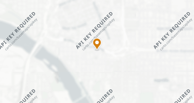 Map showing The Chalkboard Kitchen + Bar
