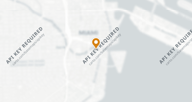 Map showing Elcielo Miami