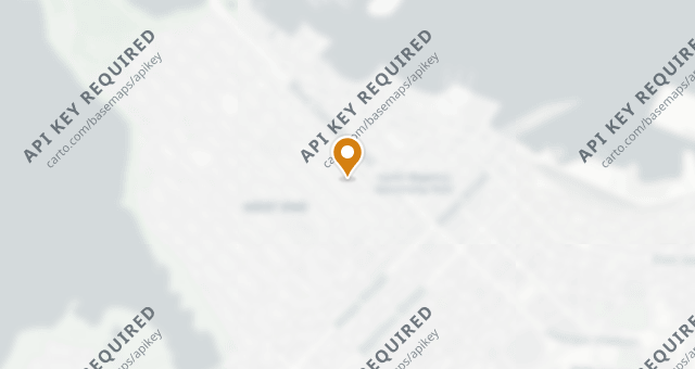 Map showing CinCin Ristorante + Bar