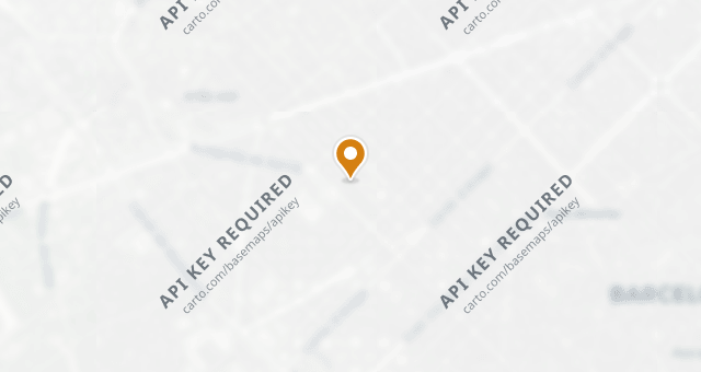 Map showing La Taverna del Clínic