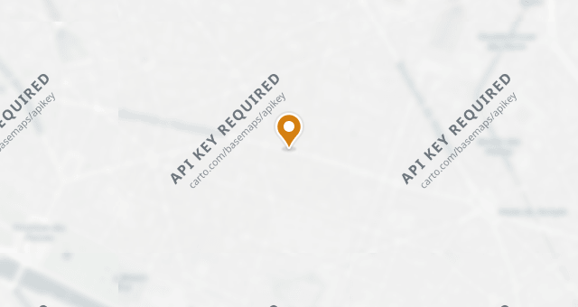 Map showing Restaurant des Grands Boulevards