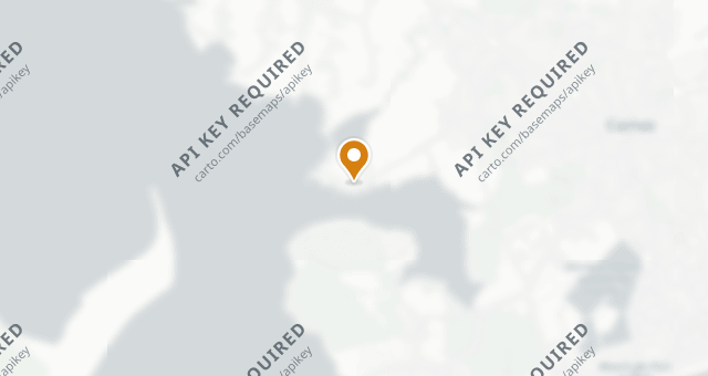 Map showing La Calypso