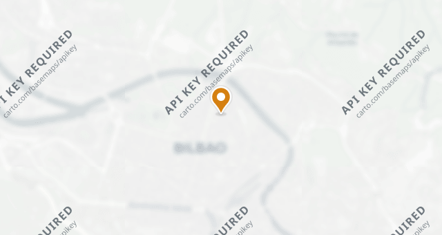 Map showing Las Lías Bilbao