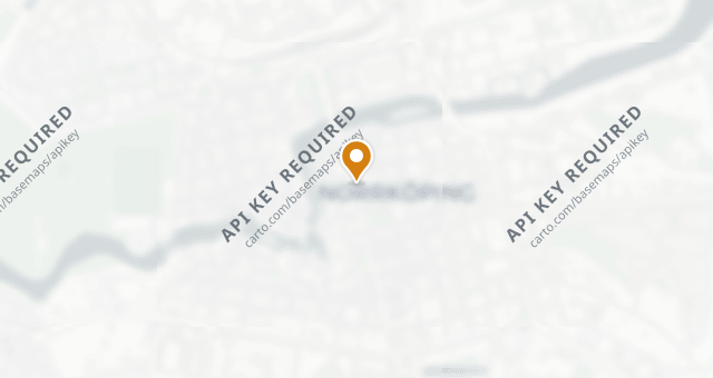 Map showing The Lamp Restaurant