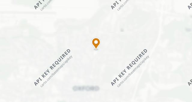 Map showing Snackbar