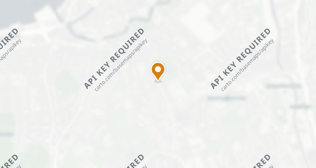 Map showing Botanico