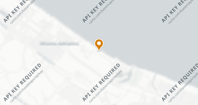Map showing Le Vele