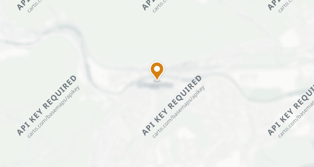 Map showing Bevanda