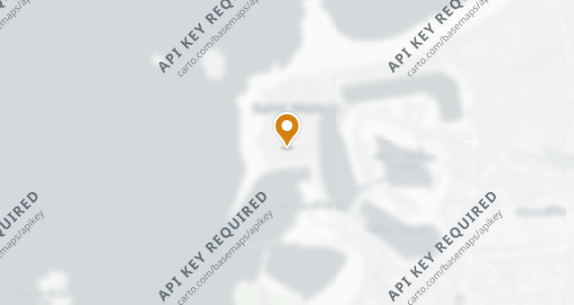 Map showing Le Bistrot du Rocher