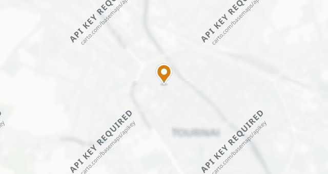 Map showing la petite Madeleine