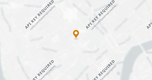 Map showing The Harwood Arms