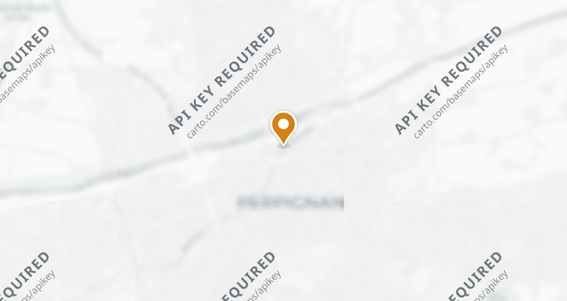 Map showing La Passerelle