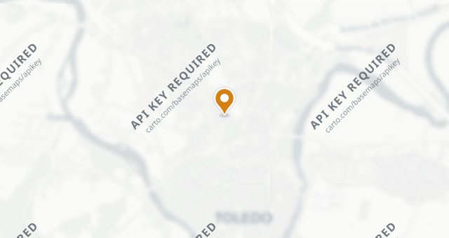 Map showing El Albero