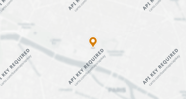 Map showing La Dame de Pic