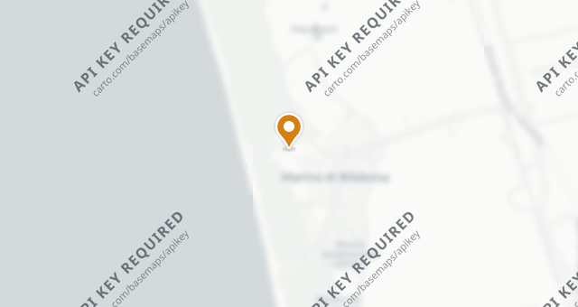Map showing La Pineta
