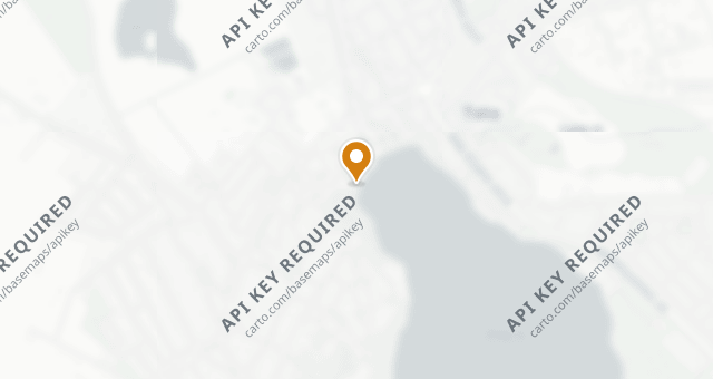 Map showing Platán Bisztró