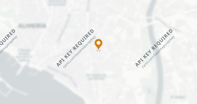Map showing Travieso