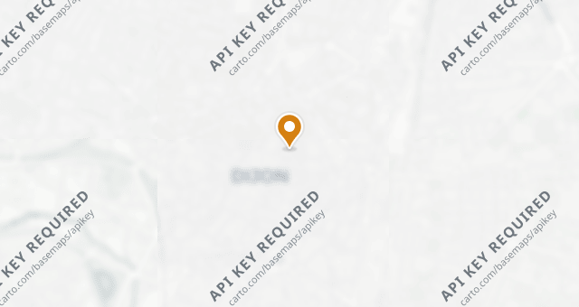Map showing Chez Bruno