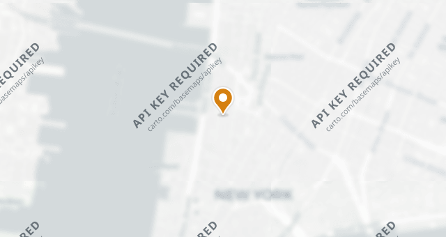 Map showing Locanda Verde