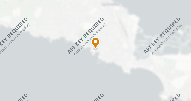Map showing L'Océan