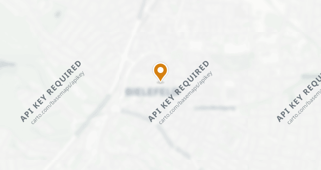 Map showing GUI