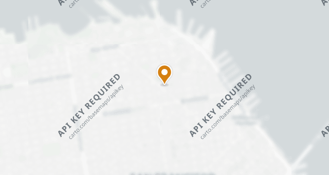 Map showing North Beach Restaurant