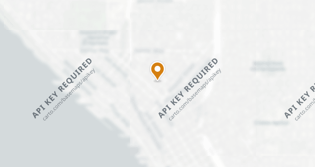 Map showing Dimitriou's Jazz Alley Restaurant & Nightclub