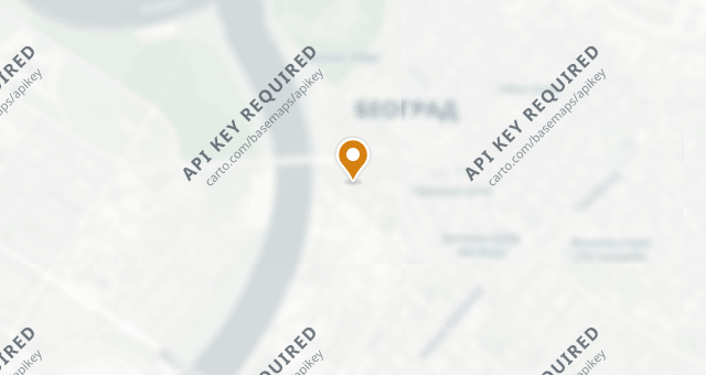 Map showing BISTRO MALI PIJAC