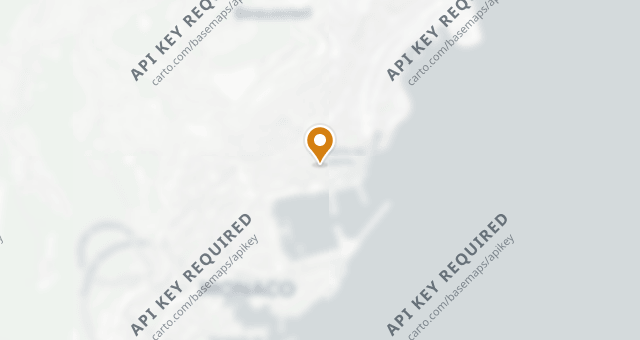 Map showing L'Abysse Monte-Carlo